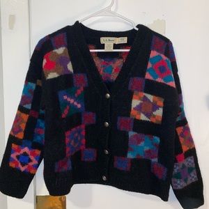 Vintage LLBean Cardigan